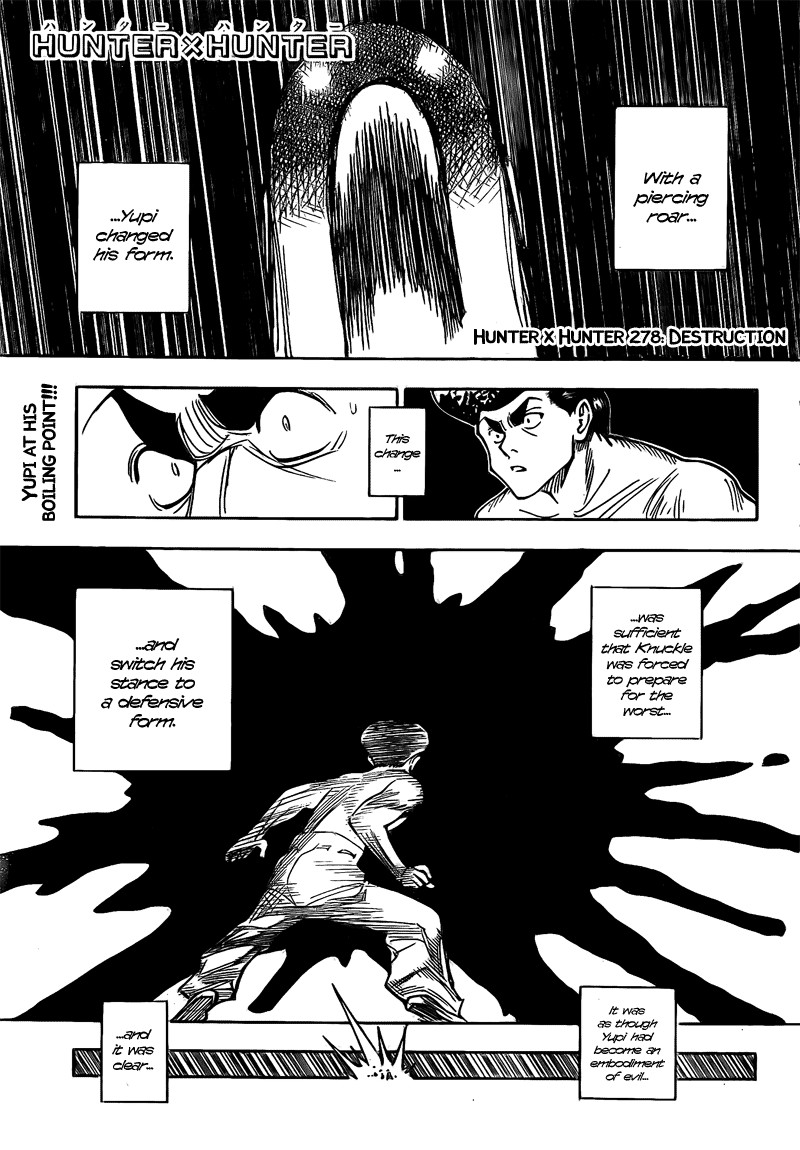 Hunter x Hunter Chapter 278 - Page 2