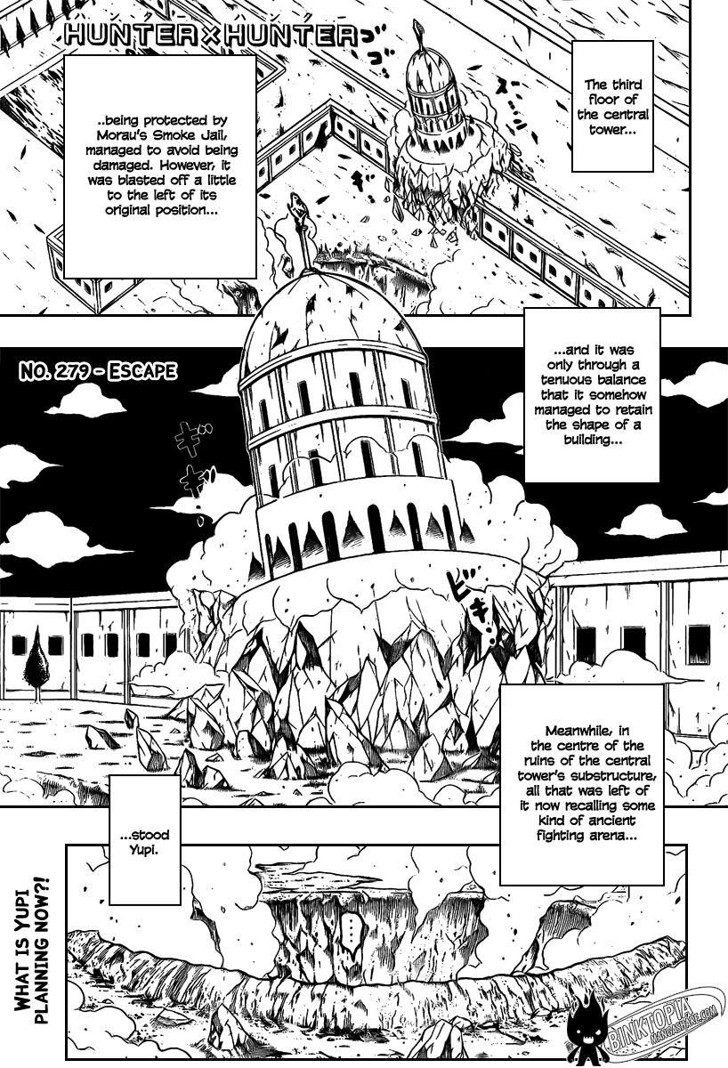 Hunter x Hunter Chapter 279 - Page 1