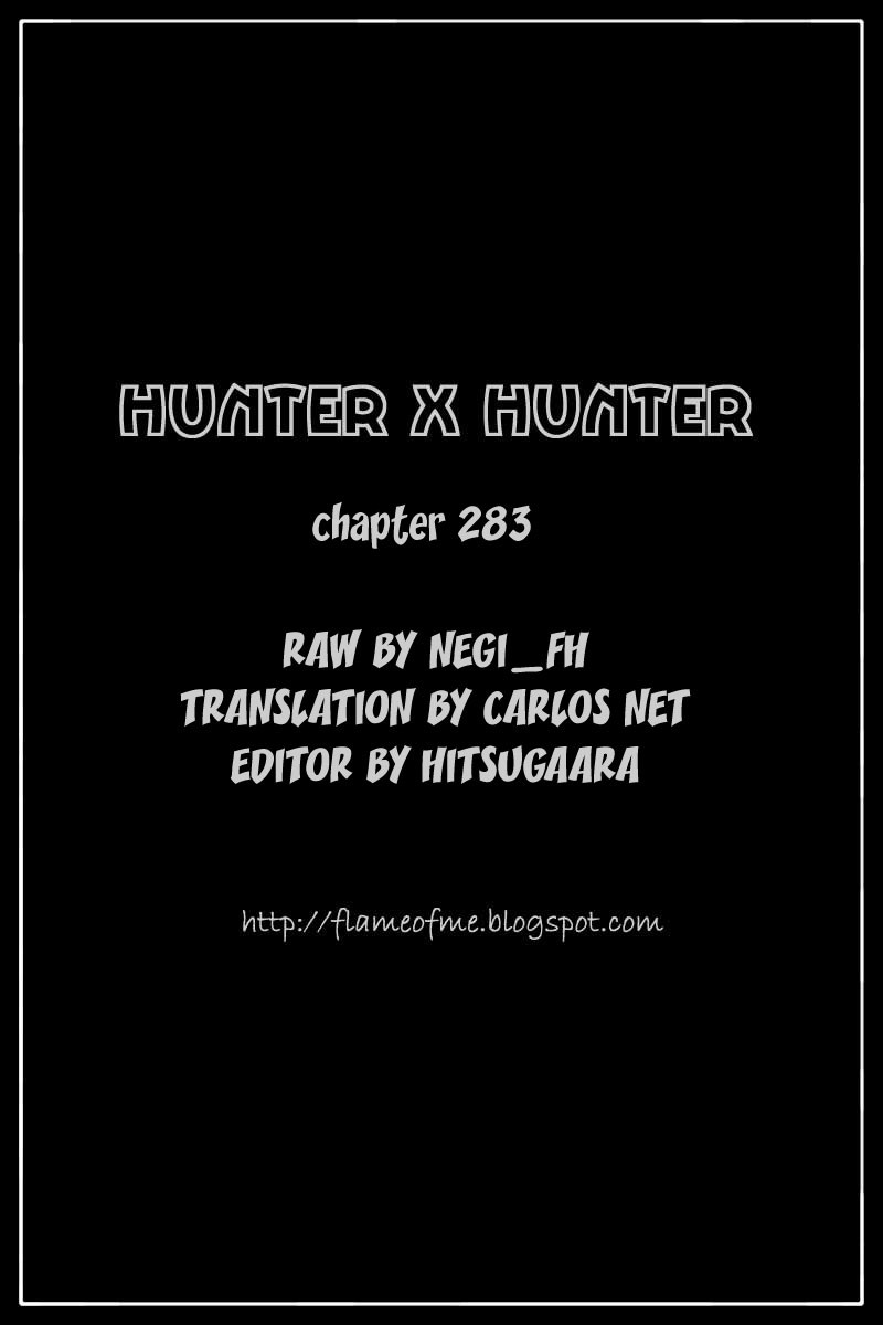 Hunter x Hunter Chapter 283 - Page 20