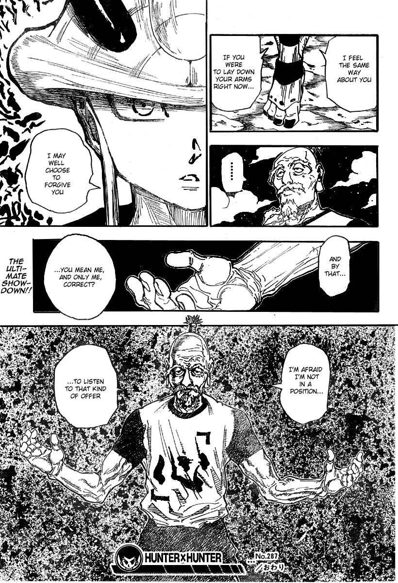 Hunter x Hunter Chapter 287 - Page 18