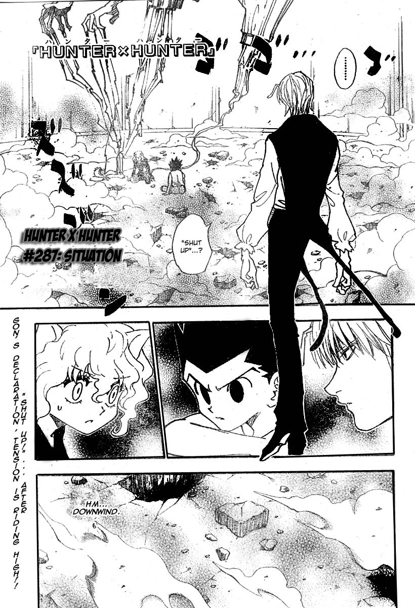 Hunter x Hunter Chapter 287 - Page 2