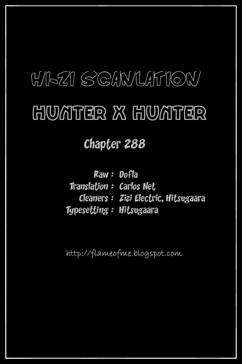 Hunter x Hunter Chapter 288 - Page 18