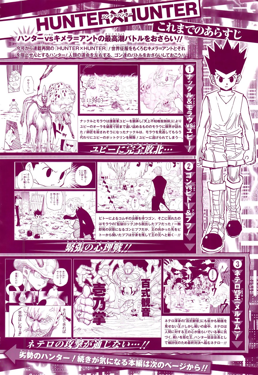 Hunter x Hunter Chapter 291 - Page 3