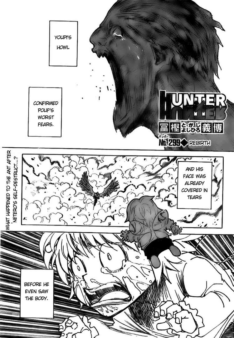 Hunter x Hunter Chapter 299 - Page 1