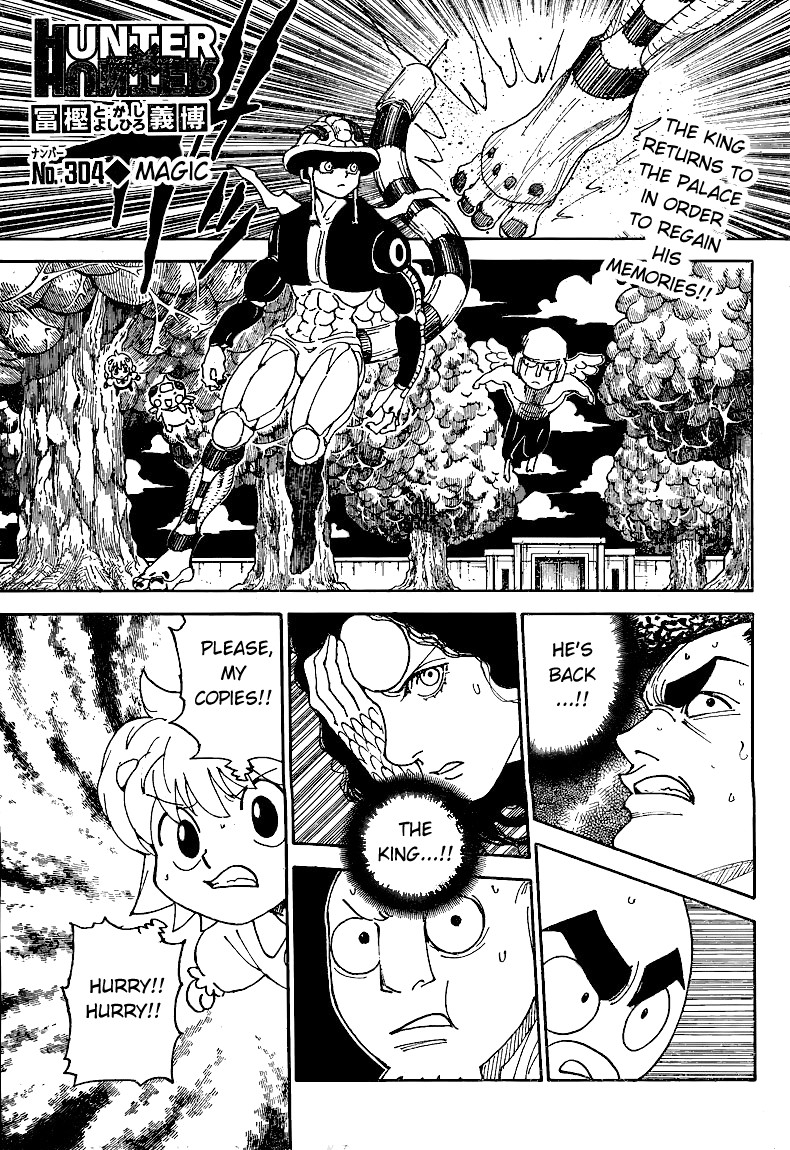 Hunter x Hunter Chapter 304 - Page 1