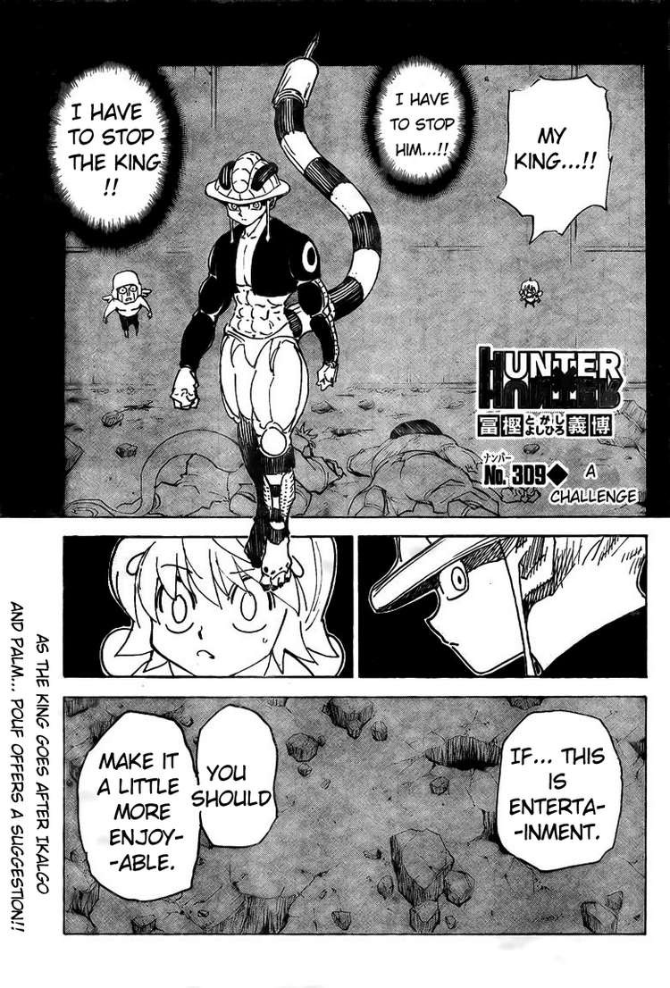 Hunter x Hunter Chapter 309 - Page 1