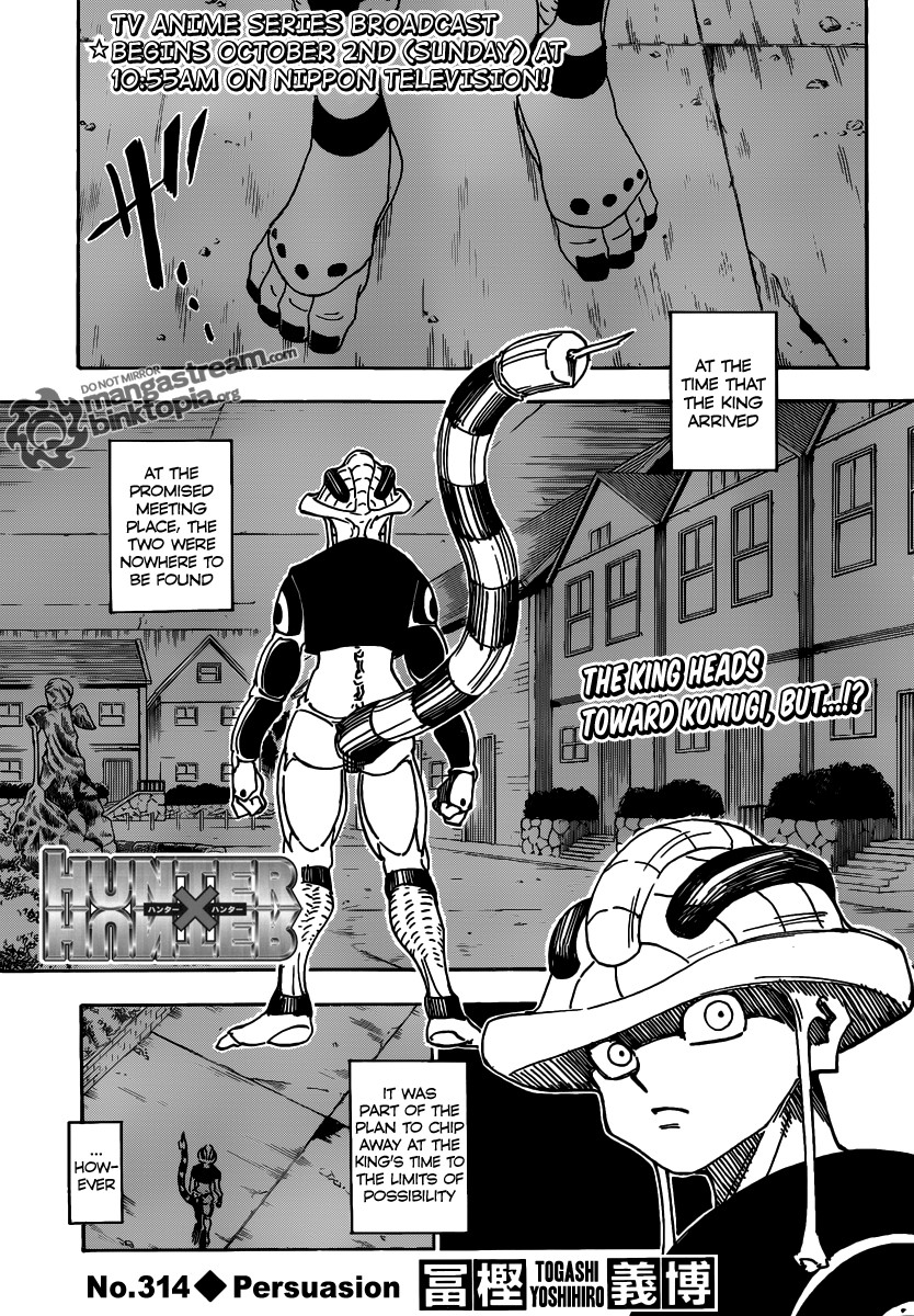 Hunter x Hunter Chapter 314 - Page 2