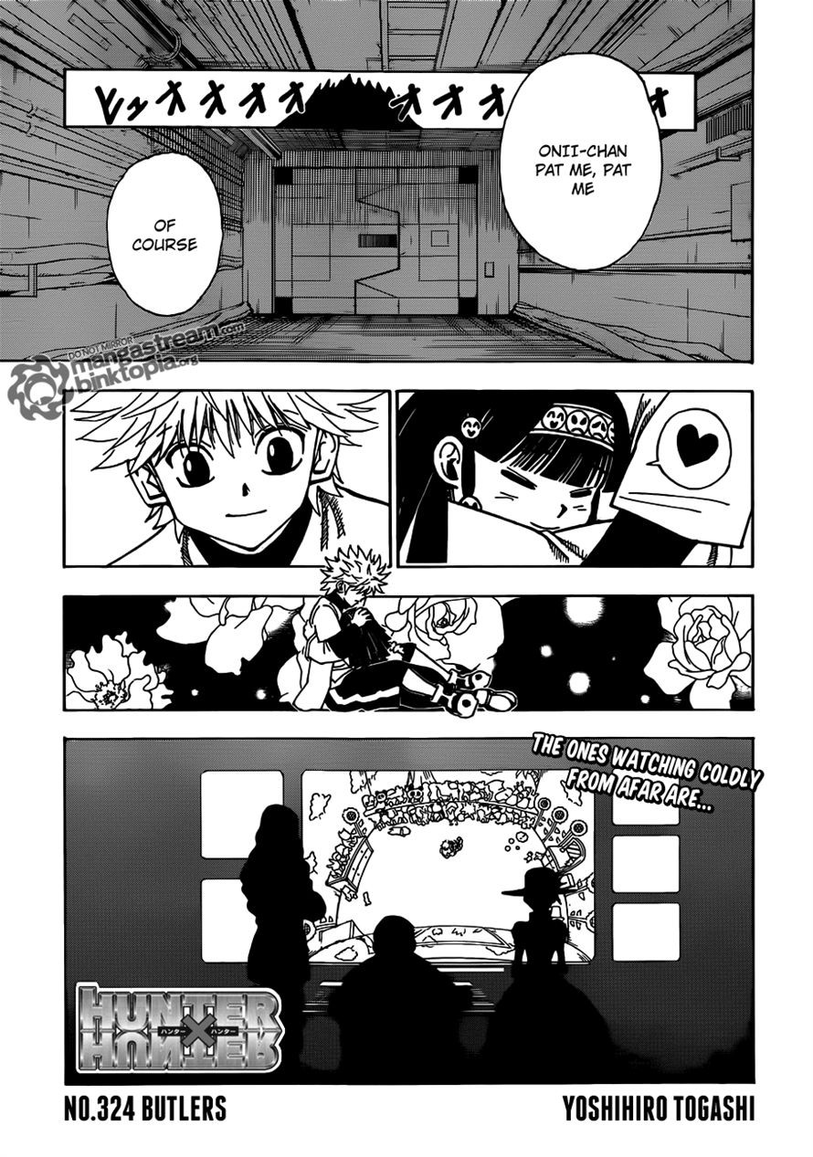 Hunter x Hunter Chapter 324 - Page 1