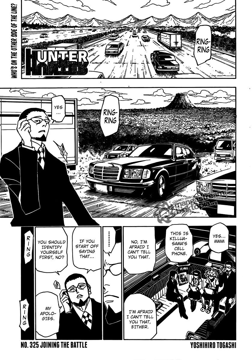 Hunter x Hunter Chapter 325 - Page 1