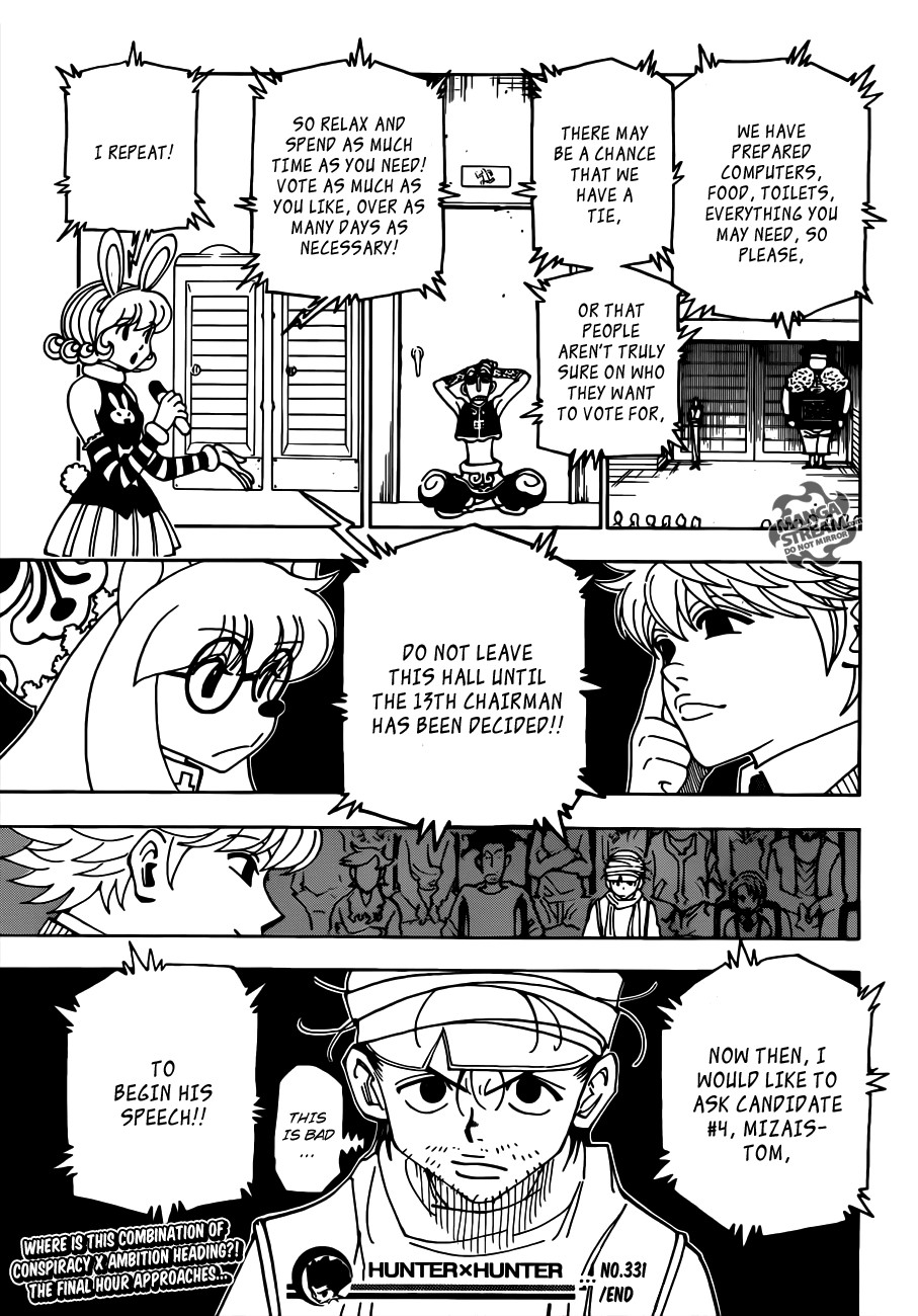 Hunter x Hunter Chapter 331 - Page 18