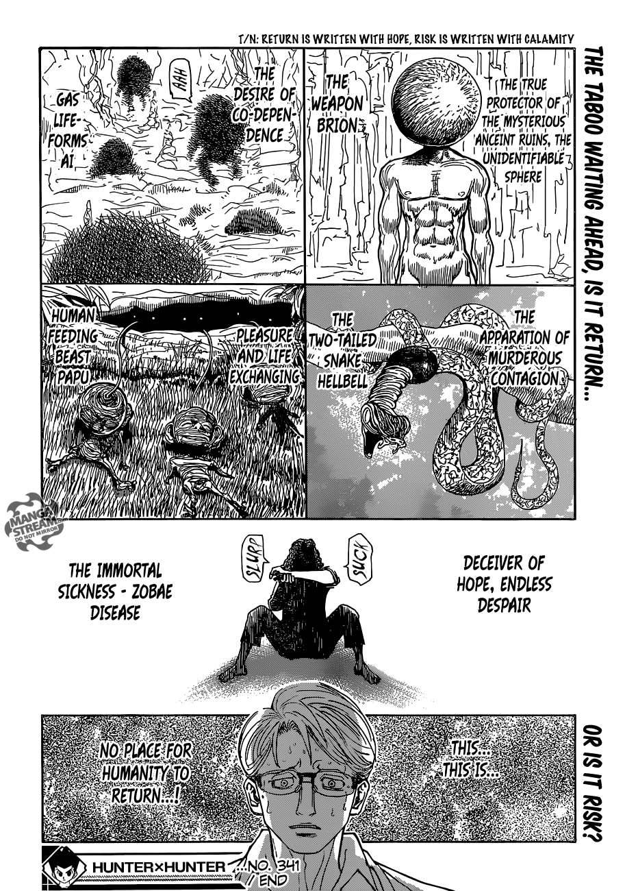 Hunter x Hunter Chapter 341 - Page 20