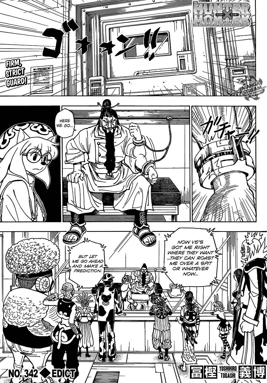 Hunter x Hunter Chapter 342 - Page 1