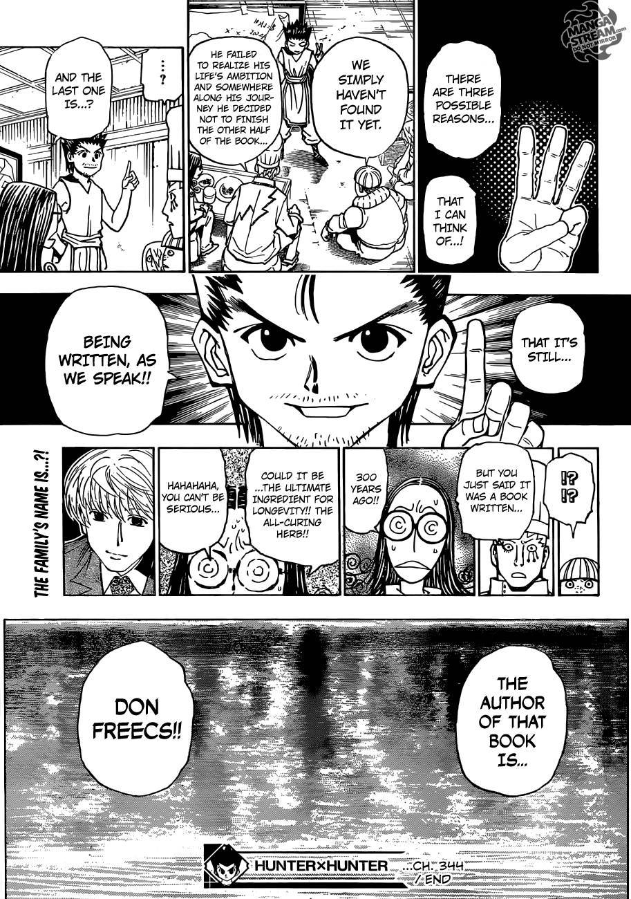 Hunter x Hunter Chapter 344 - Page 20