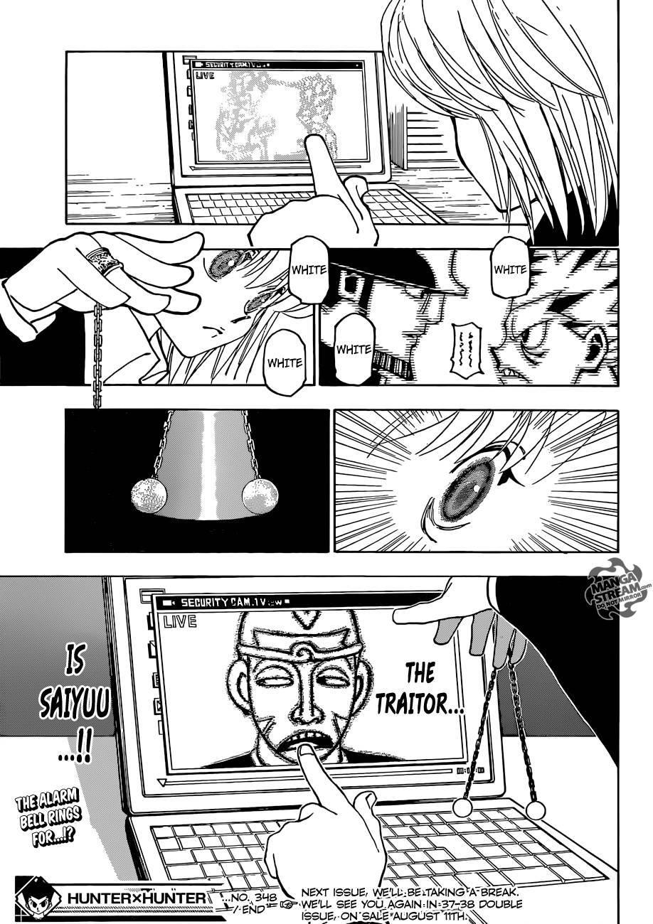 Hunter x Hunter Chapter 348 - Page 21