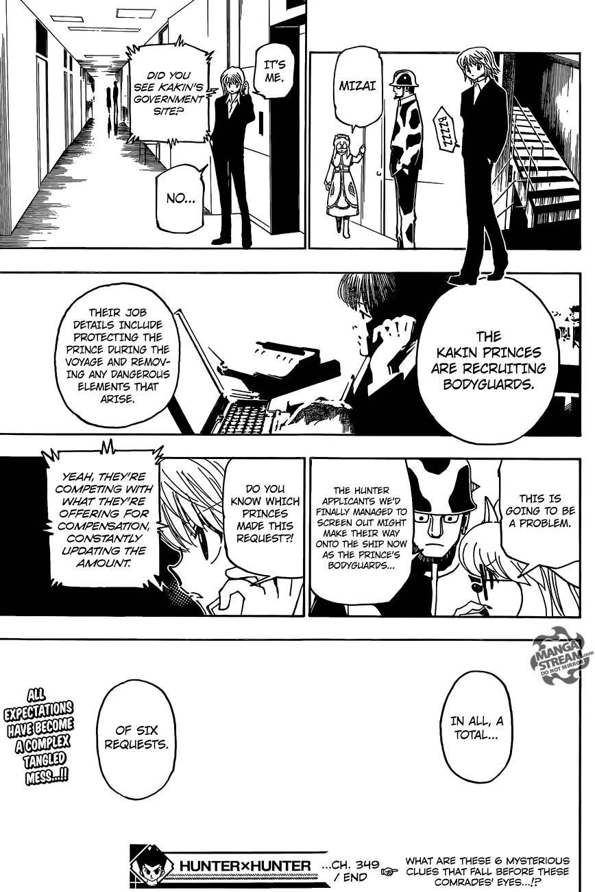 Hunter x Hunter Chapter 349 - Page 20