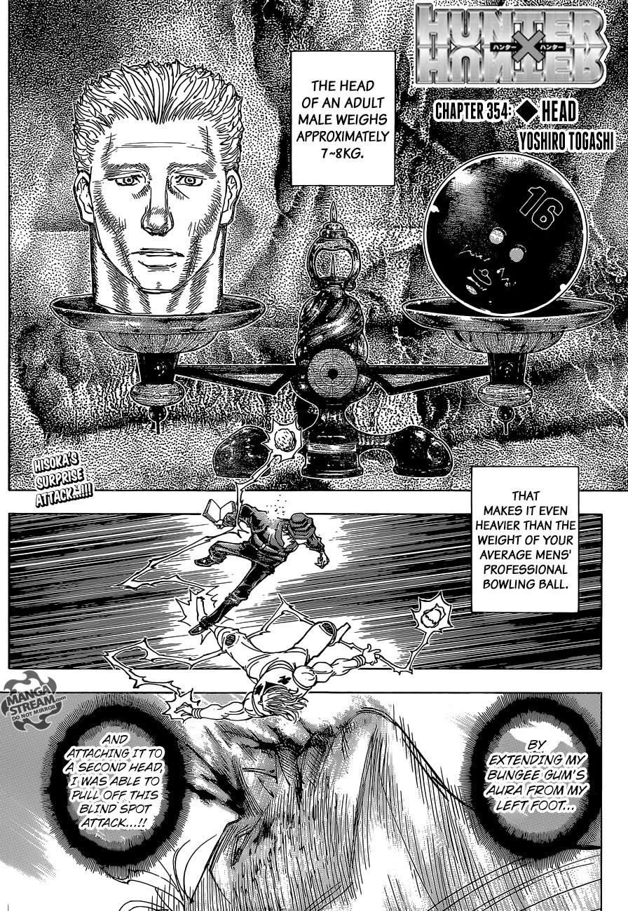 Hunter x Hunter Chapter 354 - Page 1