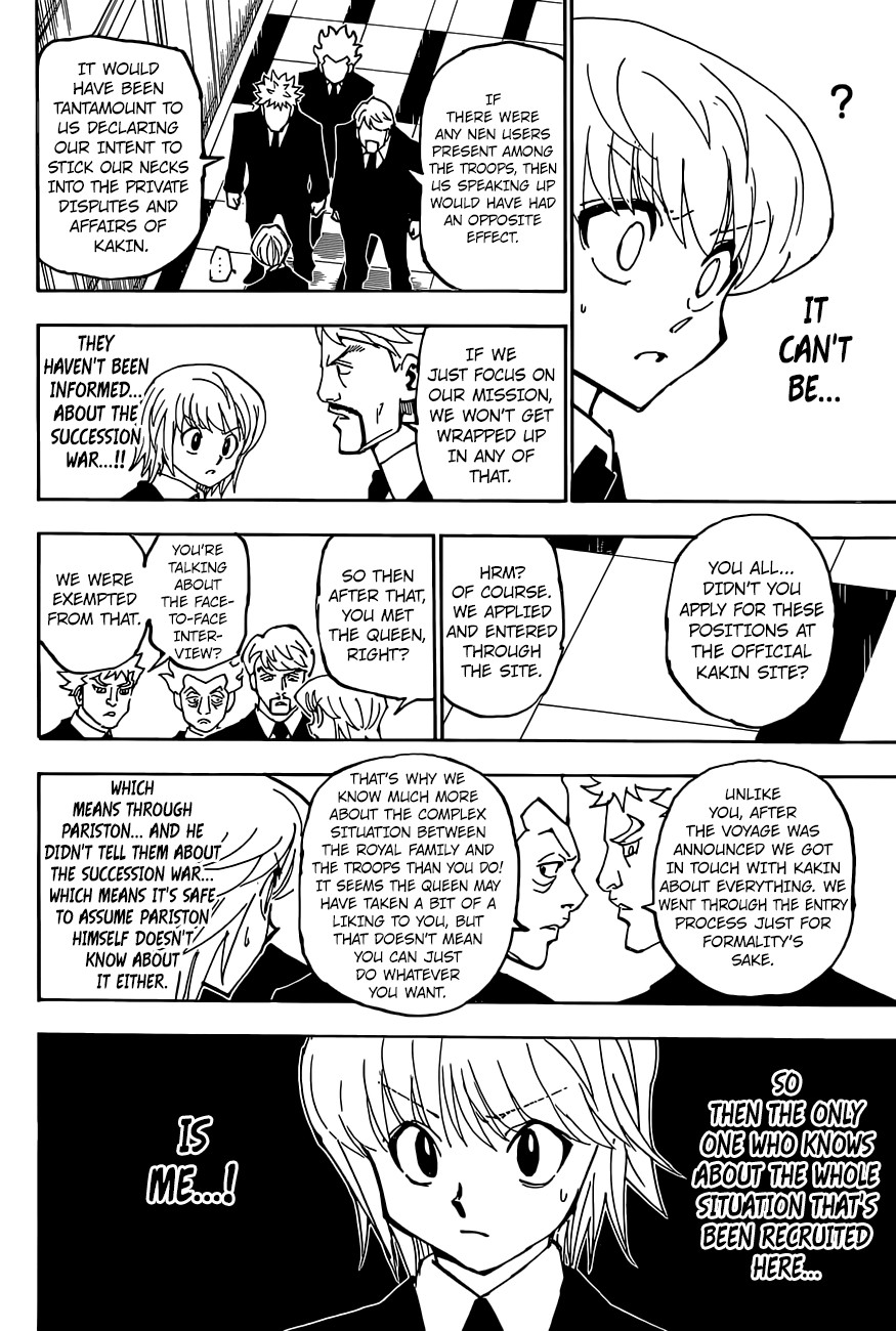 Hunter x Hunter Chapter 359 - Page 12