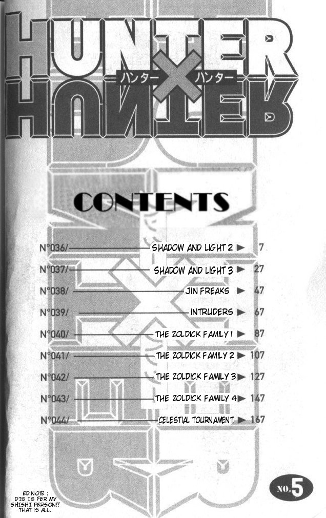 Hunter x Hunter Chapter 36 - Page 2