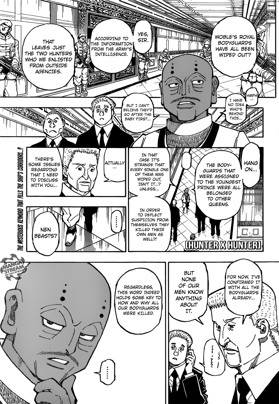 Hunter x Hunter Chapter 363 - Page 1