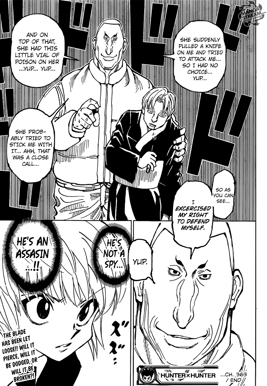 Hunter x Hunter Chapter 363 - Page 19