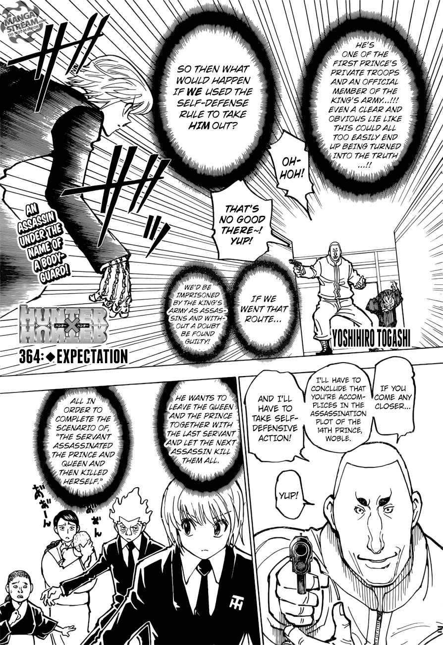 Hunter x Hunter Chapter 364 - Page 1