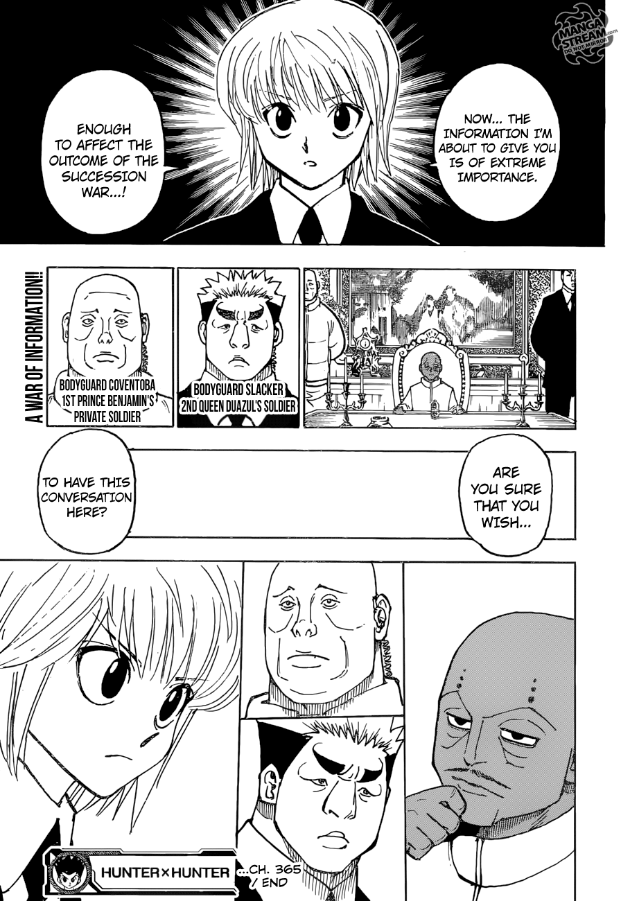 Hunter x Hunter Chapter 365 - Page 22