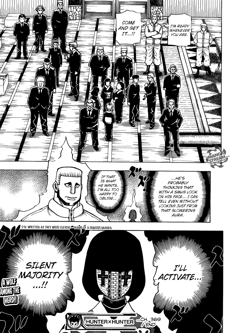 Hunter x Hunter Chapter 369 - Page 21