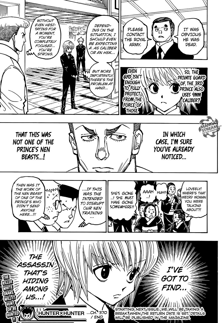 Hunter x Hunter Chapter 370 - Page 21