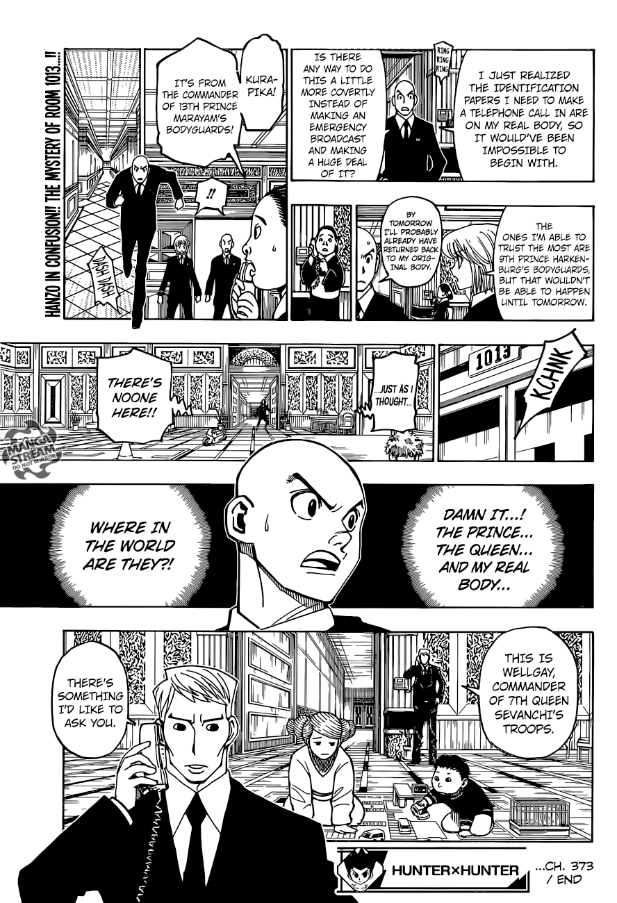 Hunter x Hunter Chapter 373 - Page 21