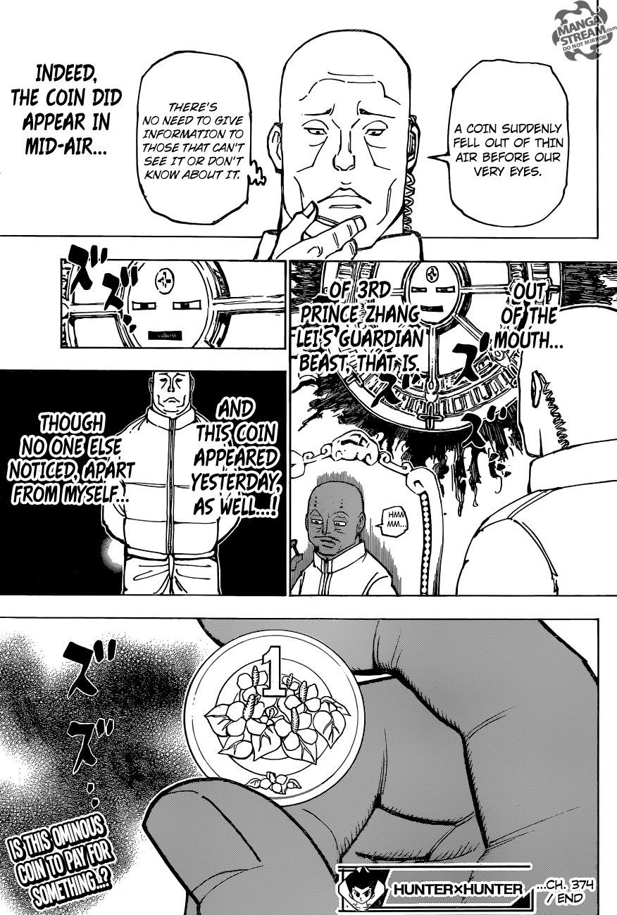 Hunter x Hunter Chapter 374 - Page 19