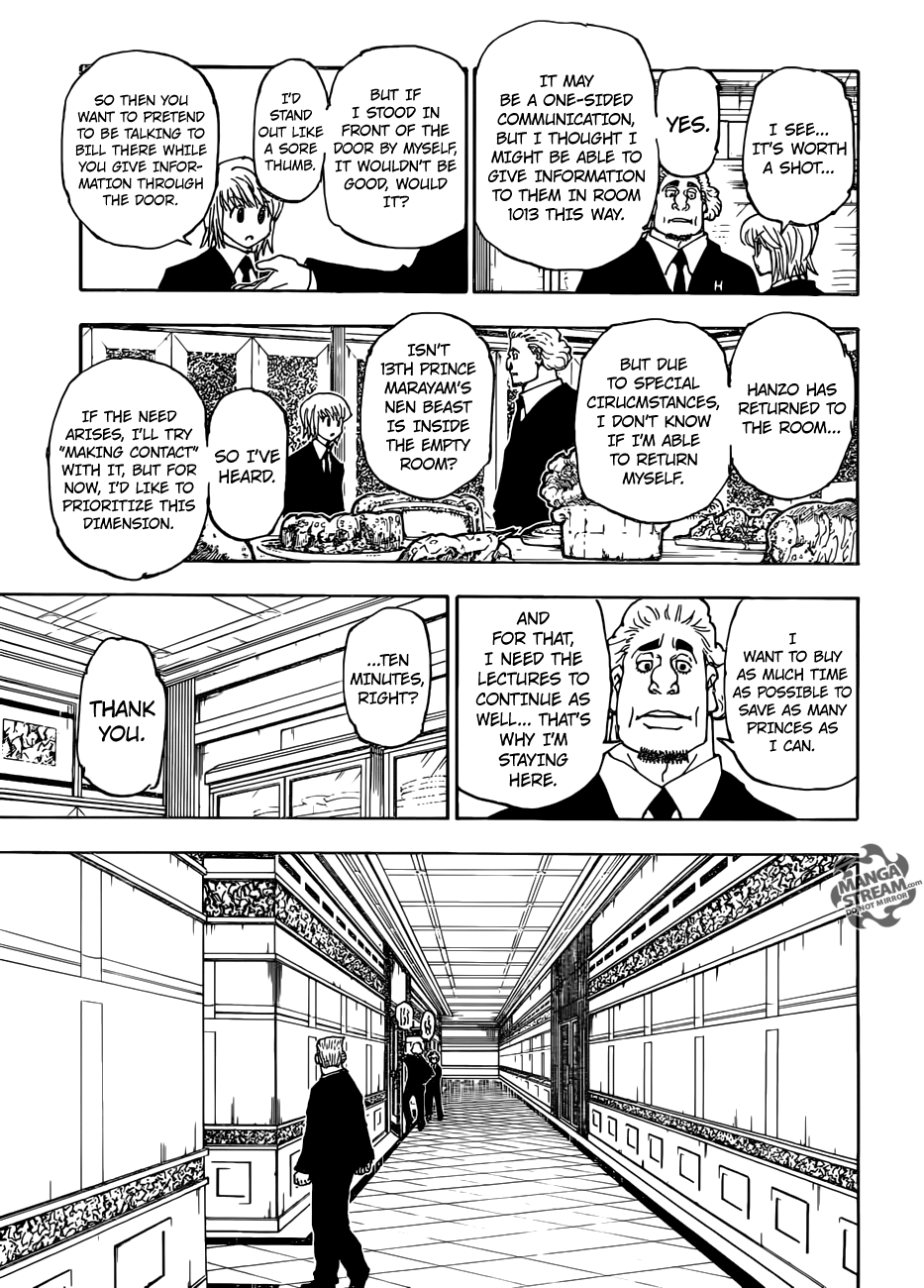 Hunter x Hunter Chapter 376 - Page 11