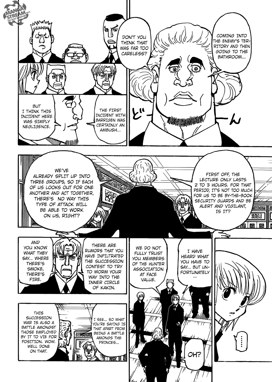 Hunter x Hunter Chapter 376 - Page 8