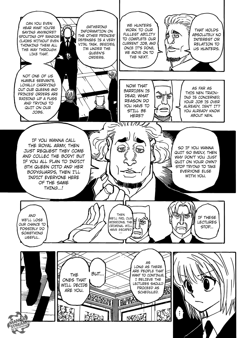 Hunter x Hunter Chapter 376 - Page 9