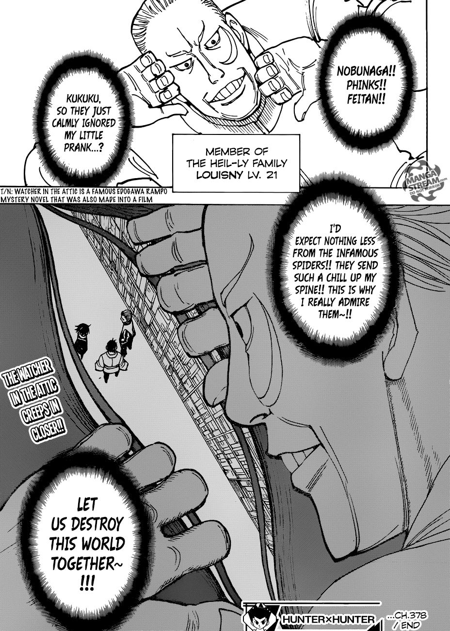 Hunter x Hunter Chapter 378 - Page 20