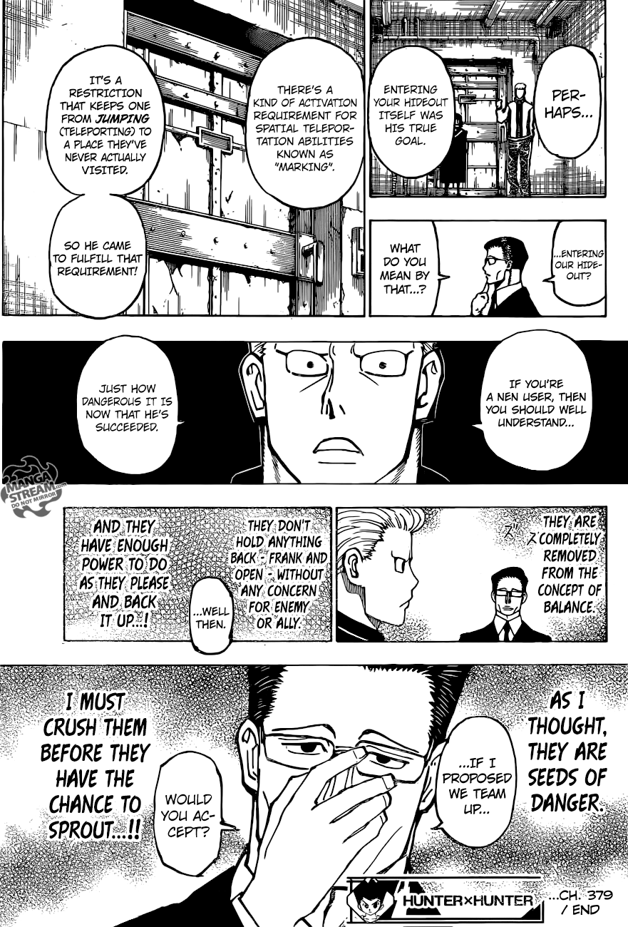 Hunter x Hunter Chapter 379 - Page 20