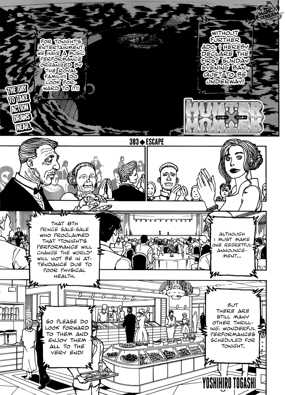 Hunter x Hunter Chapter 383 - Page 1