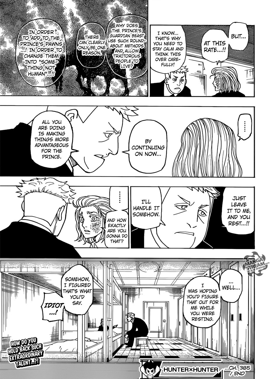 Hunter x Hunter Chapter 385 - Page 20