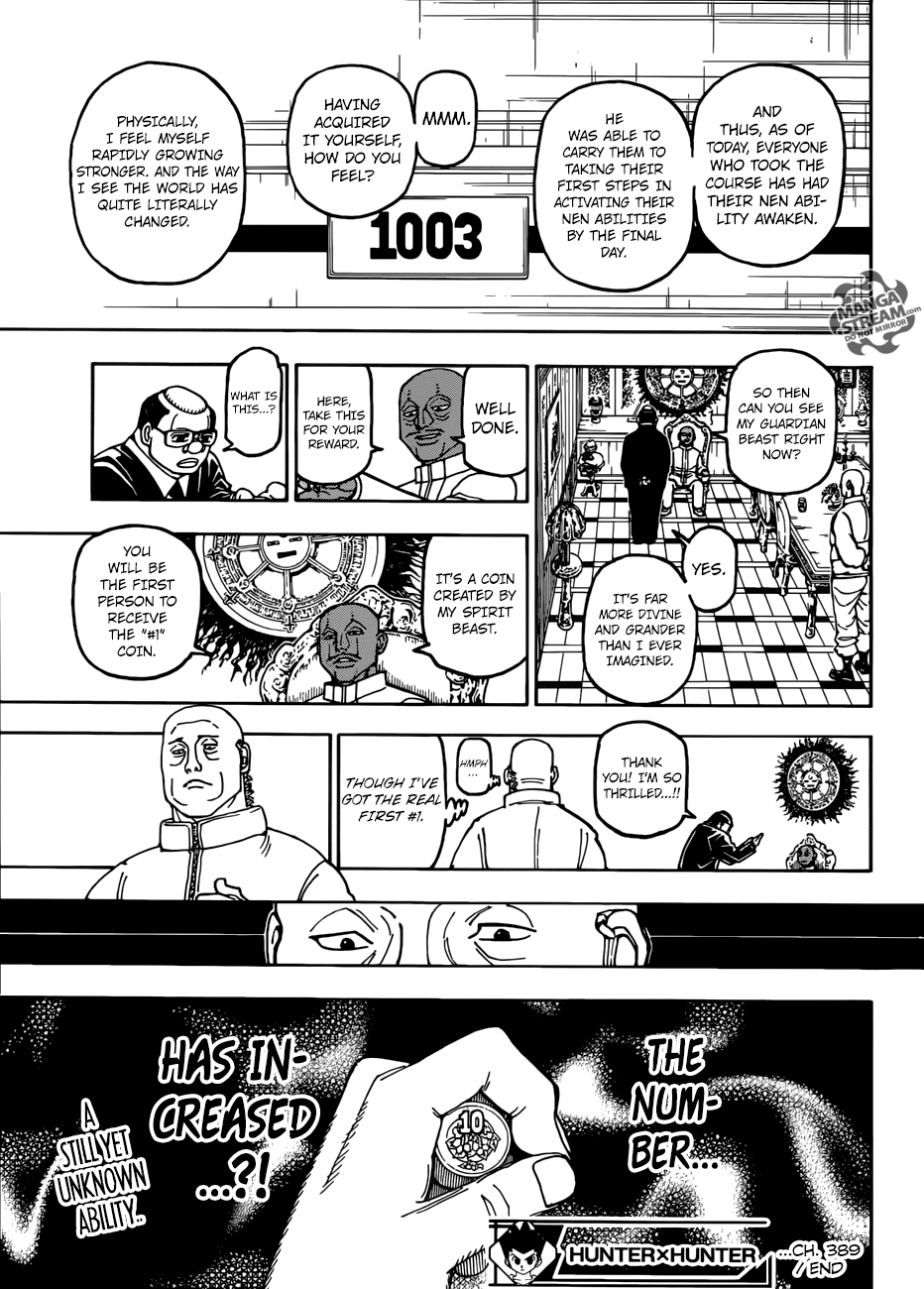 Hunter x Hunter Chapter 389 - Page 20