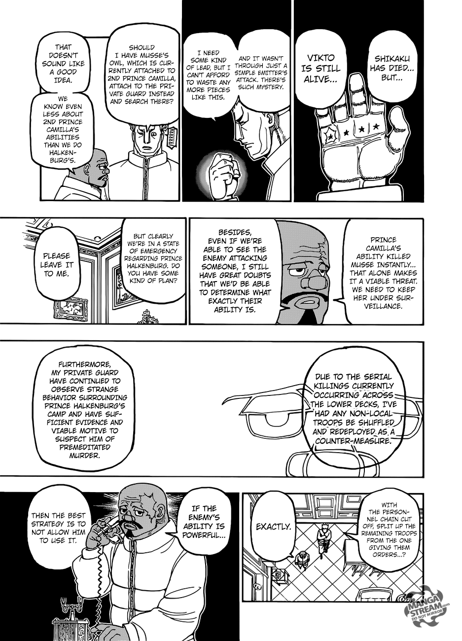 Hunter x Hunter Chapter 389 - Page 8