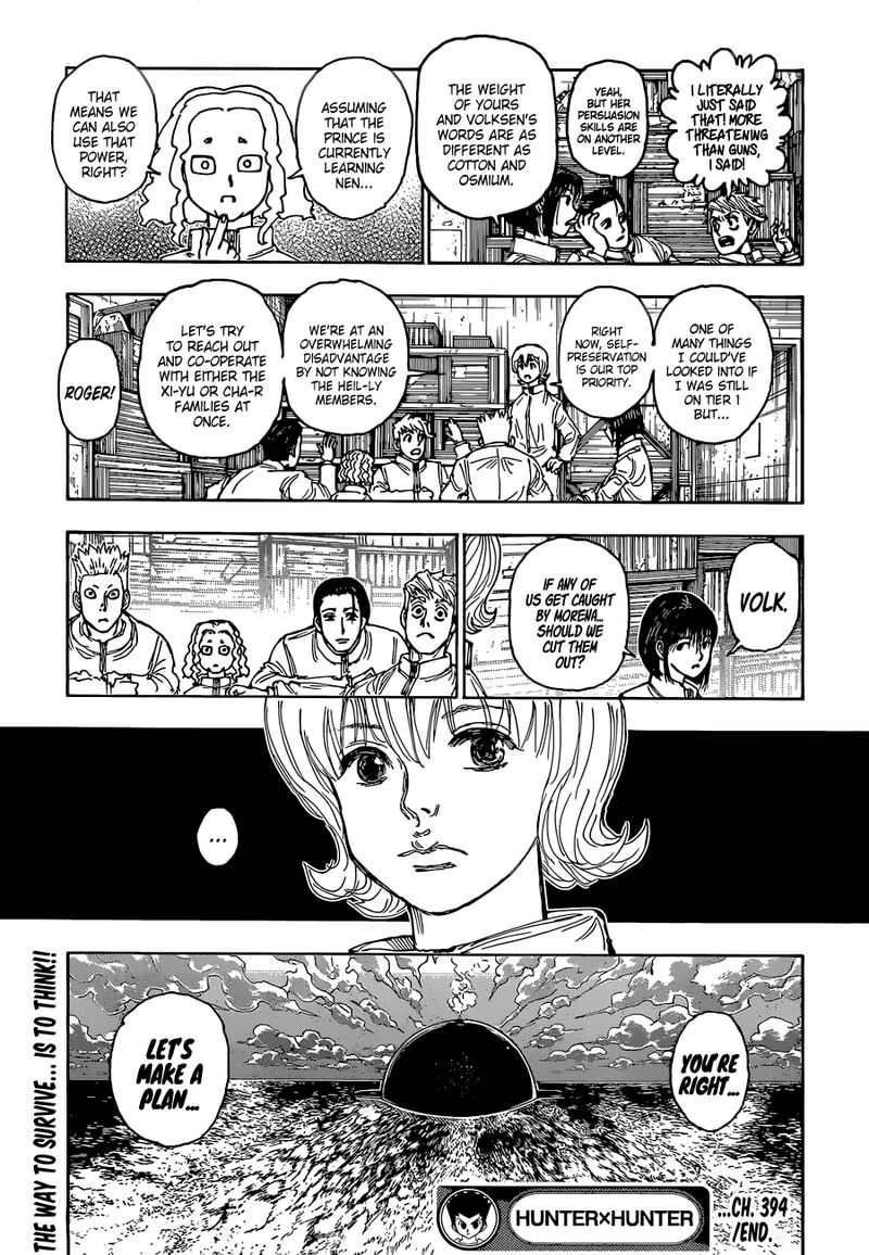 Hunter x Hunter Chapter 394 - Page 19