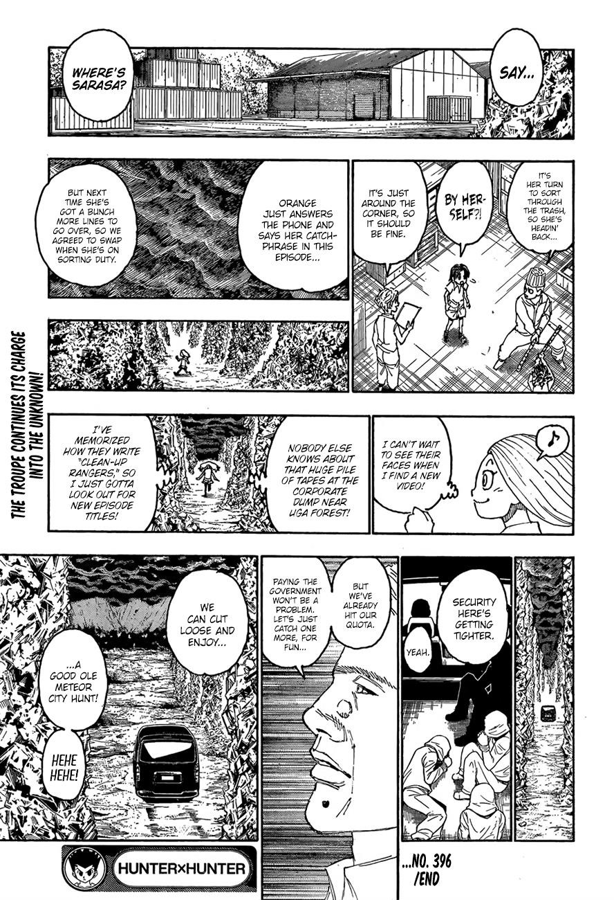 Hunter x Hunter Chapter 396 - Page 19