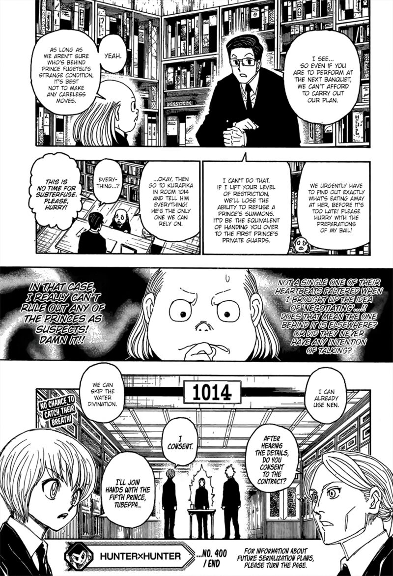 Hunter x Hunter Chapter 400 - Page 19