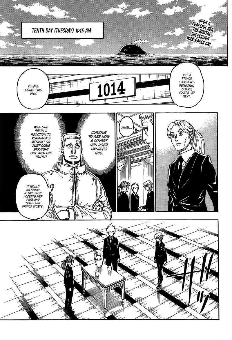 Hunter x Hunter Chapter 401 - Page 2