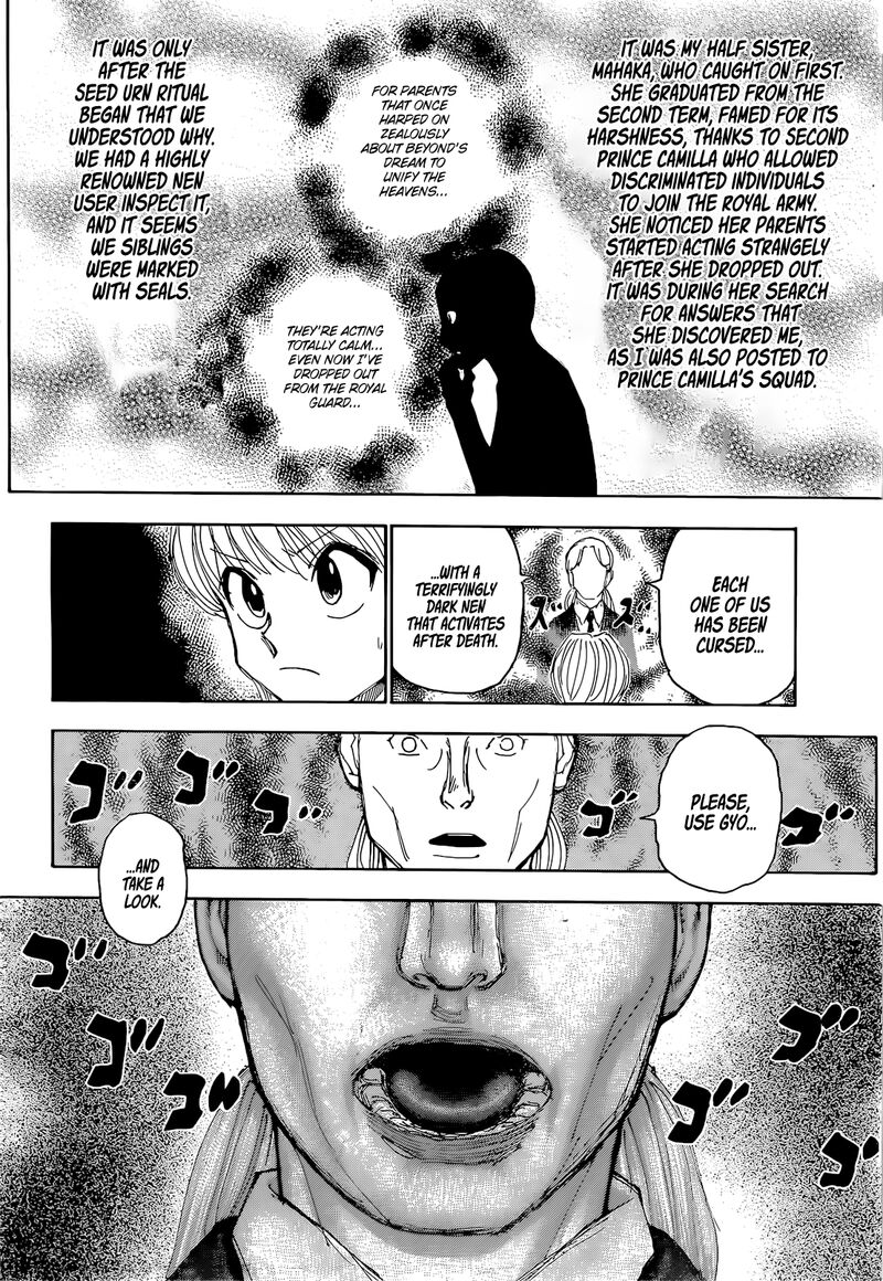 Hunter x Hunter Chapter 401 - Page 9