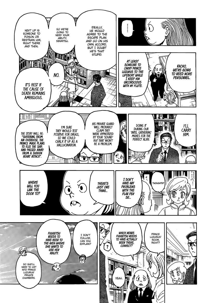 Hunter x Hunter Chapter 402 - Page 9