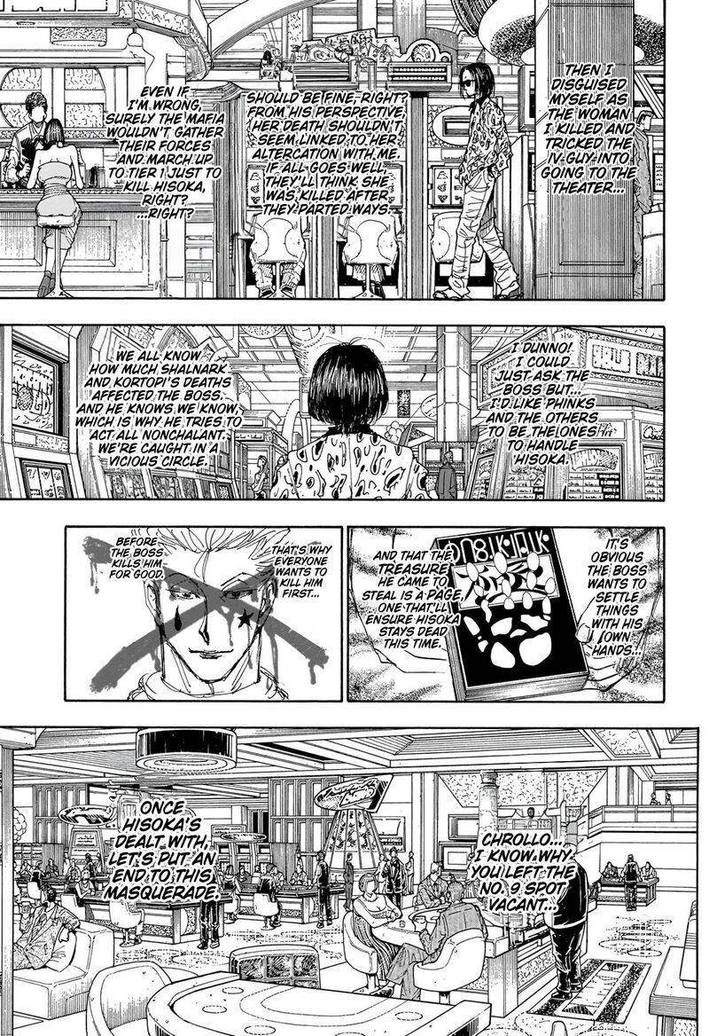 Hunter x Hunter Chapter 405 - Page 9