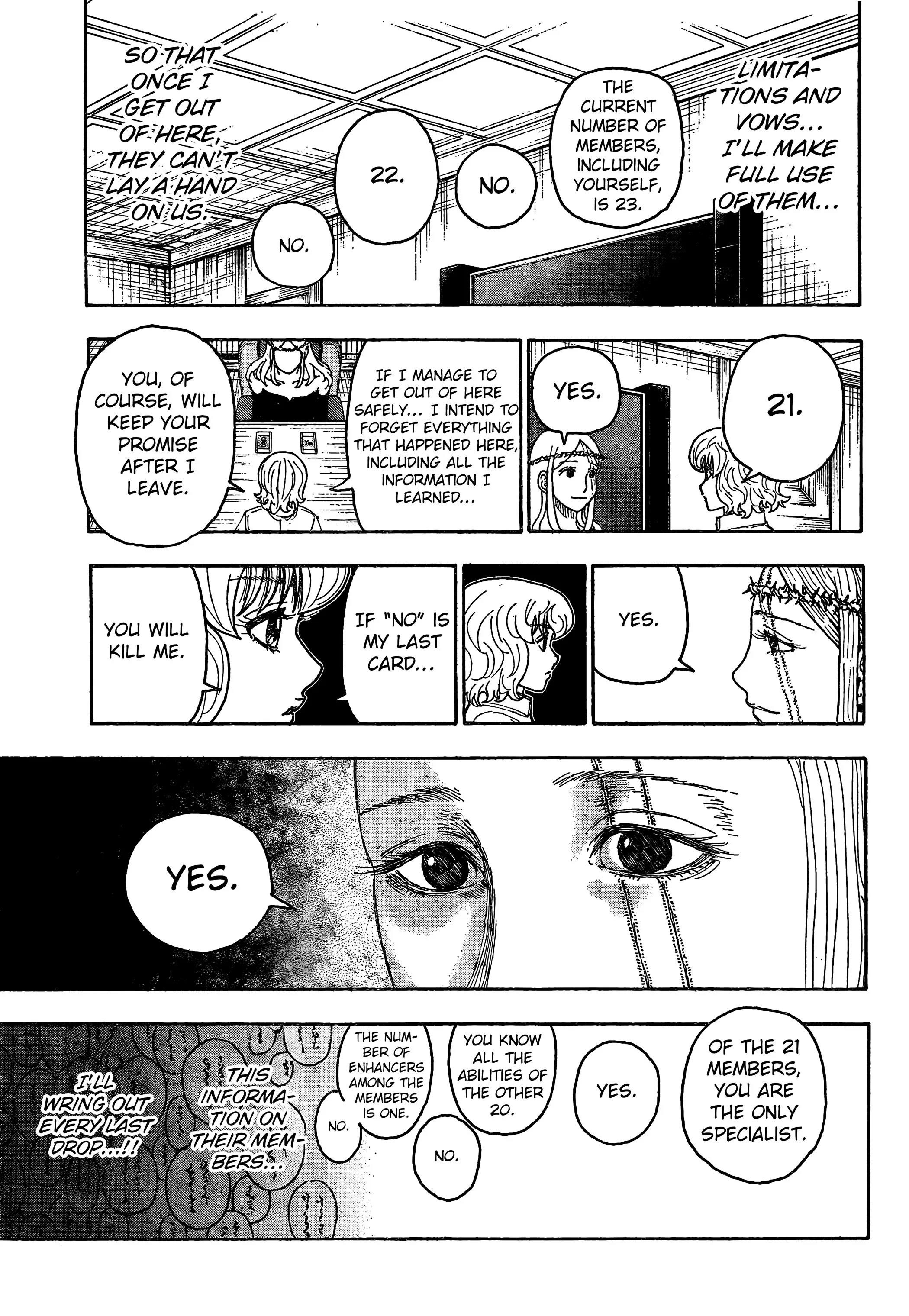 Hunter x Hunter Chapter 409 - Page 13