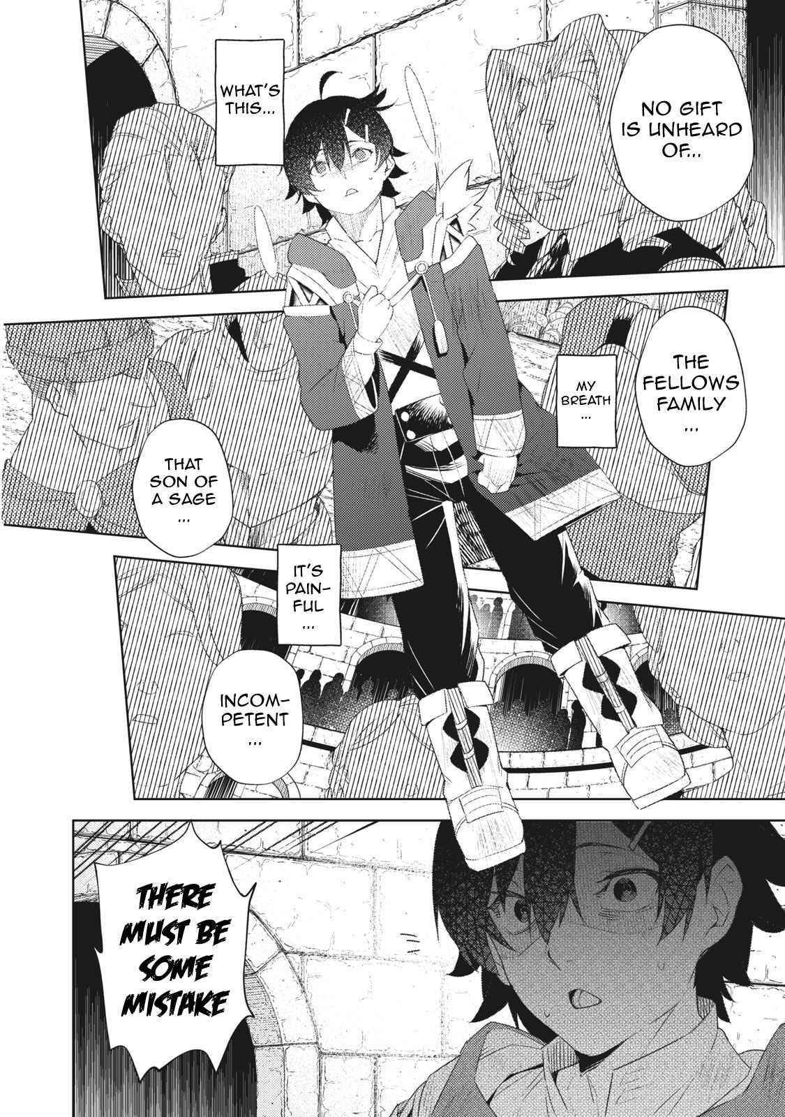 Sono Munou, Jitsuha Sekai Saikyou No Mahoutsukai Chapter 1.2 - Page 1