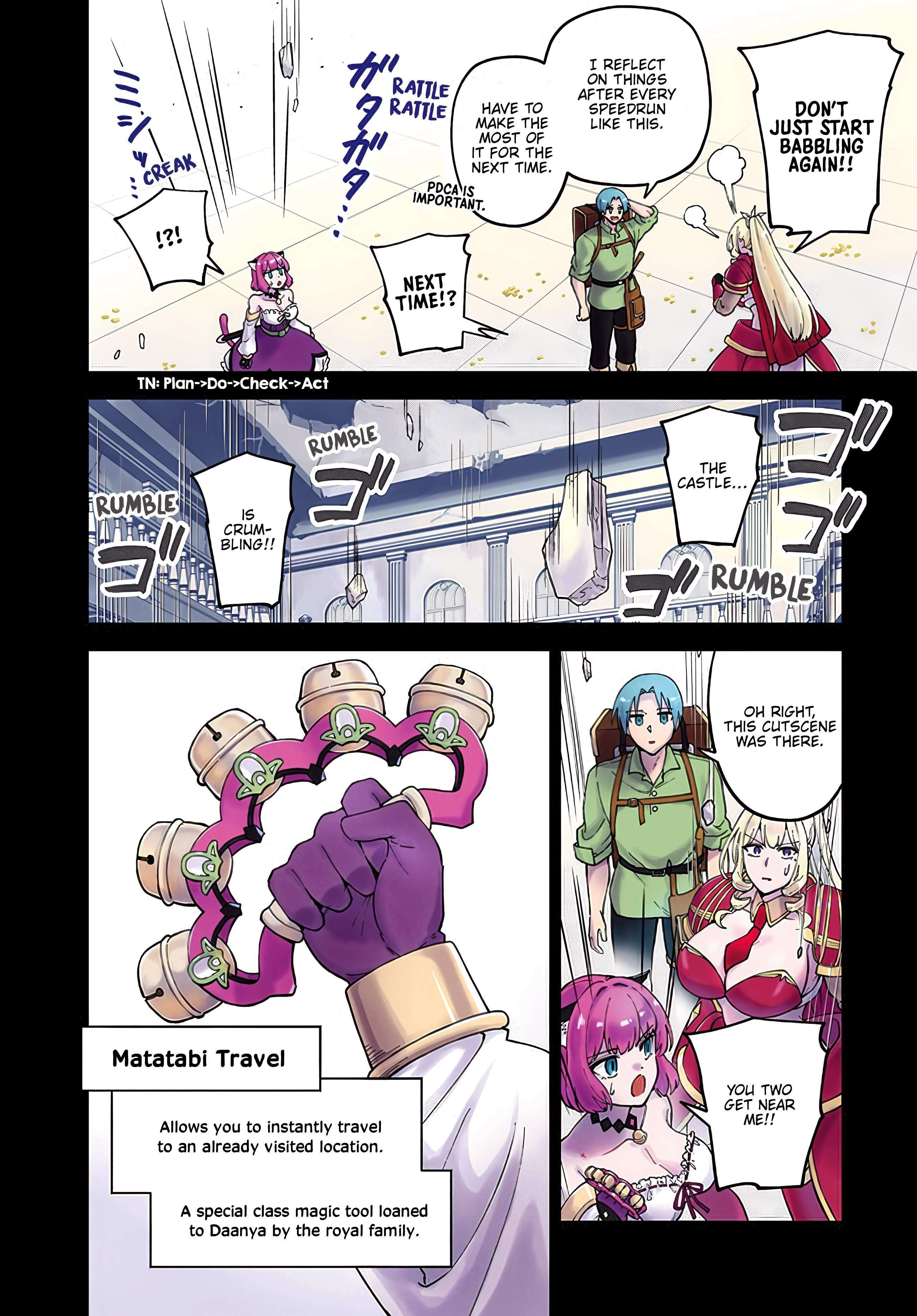 Speedrunner Cannot Return from the Game World Chapter 10 - Page 4