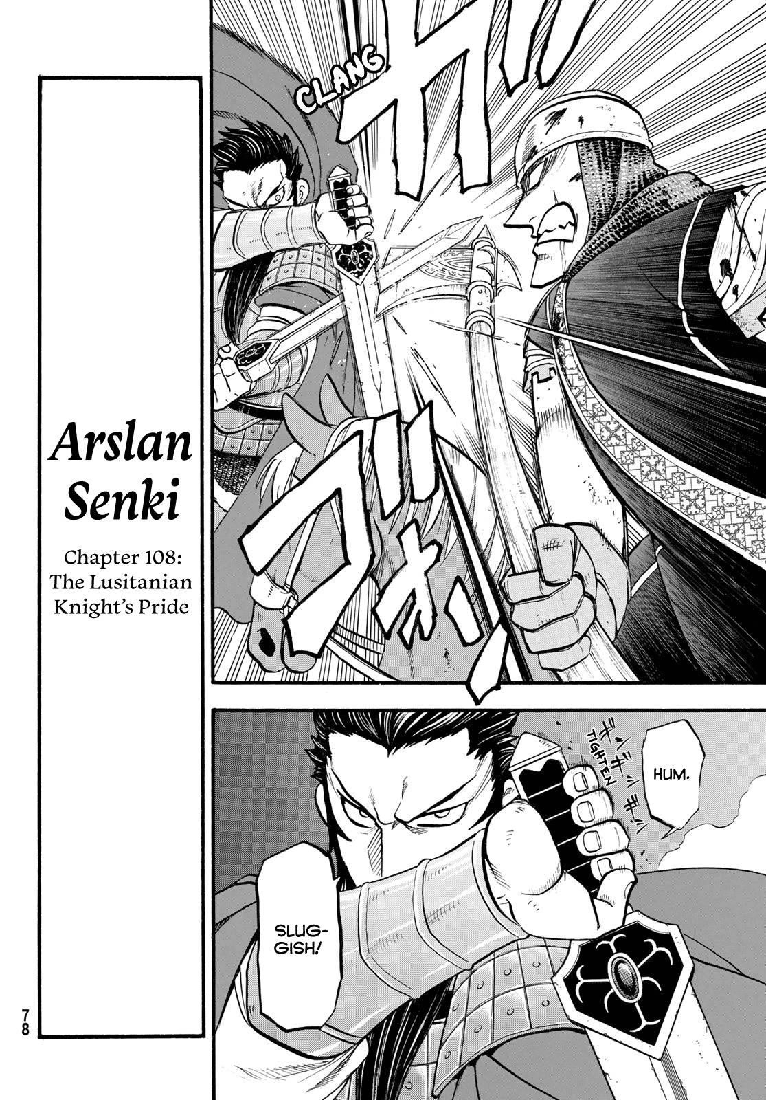 The Heroic Legend of Arslan Chapter 108 - Page 4